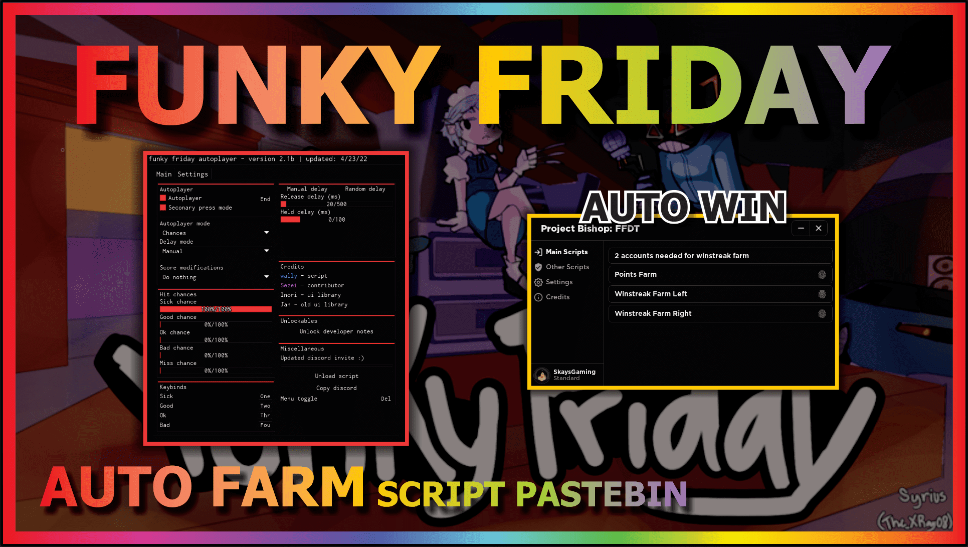 Funky Friday Auto Player Script Pastebin 2023