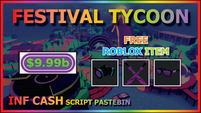 FESTIVAL TYCOON (FREE ROBLOX ITEM)