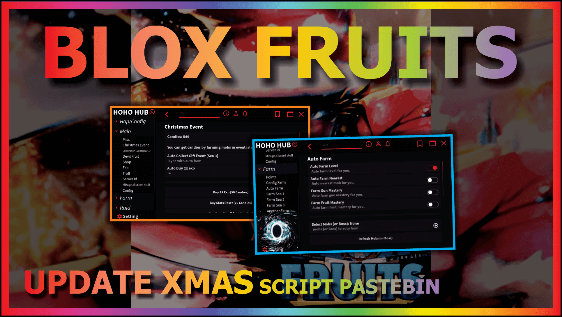 BLOX FRUITS Script Pastebin 2022 UPDATE 17.3 AUTO FARM, FRUIT MASTERY