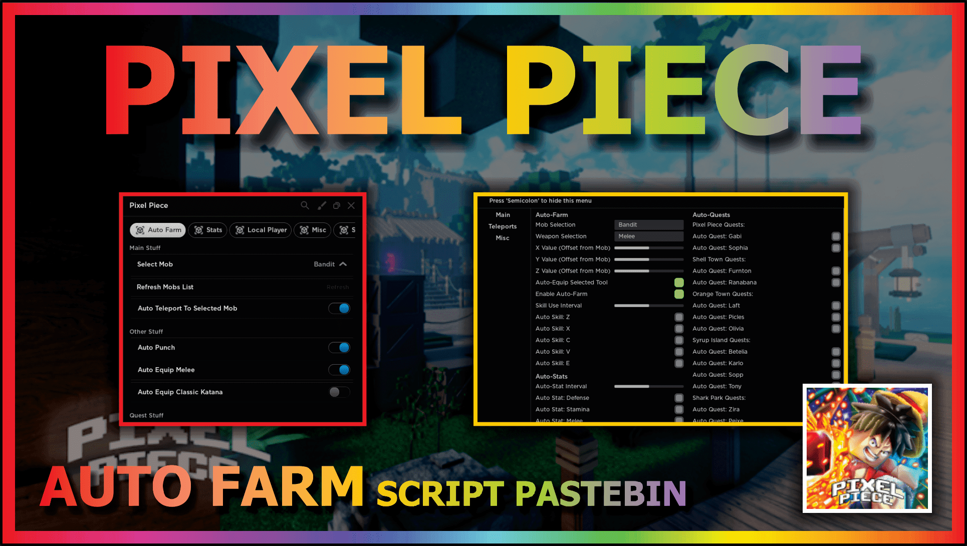 Pixel Piece Script Pastebin – DailyPastebin