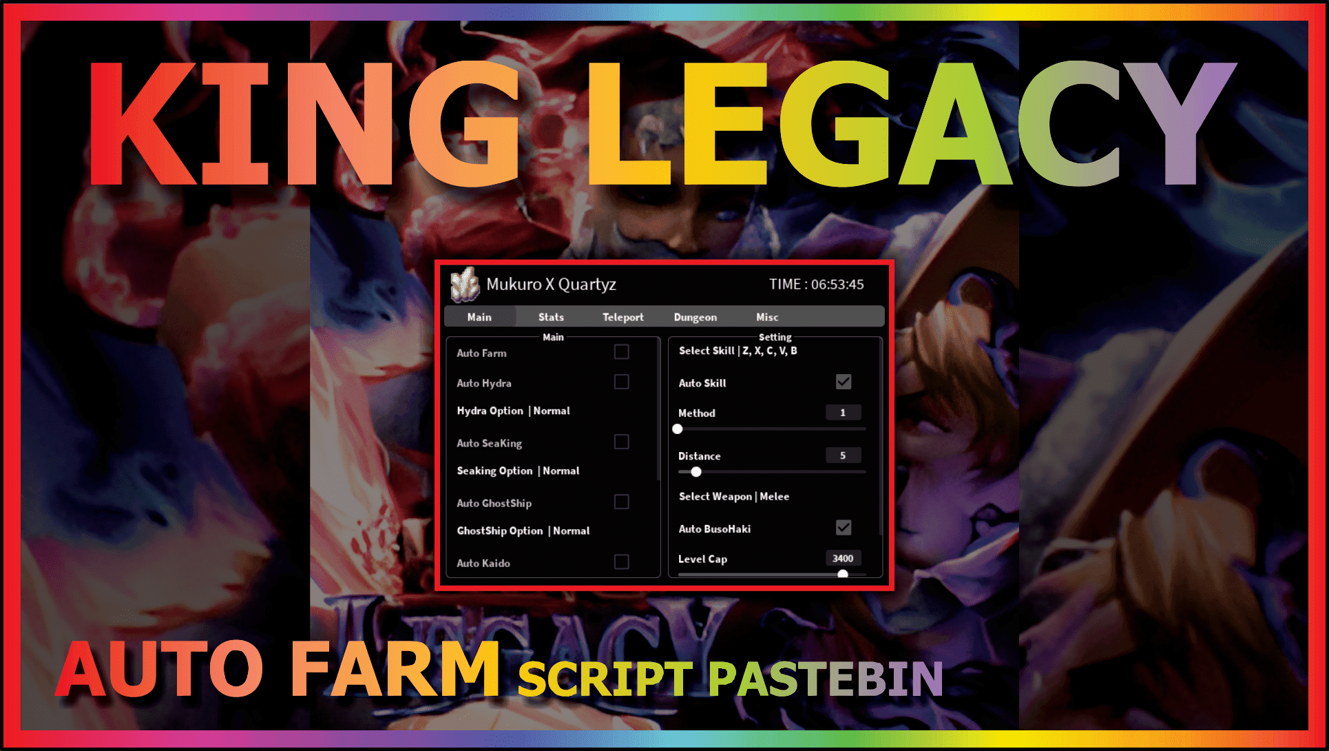 KING LEGACY – DailyPastebin