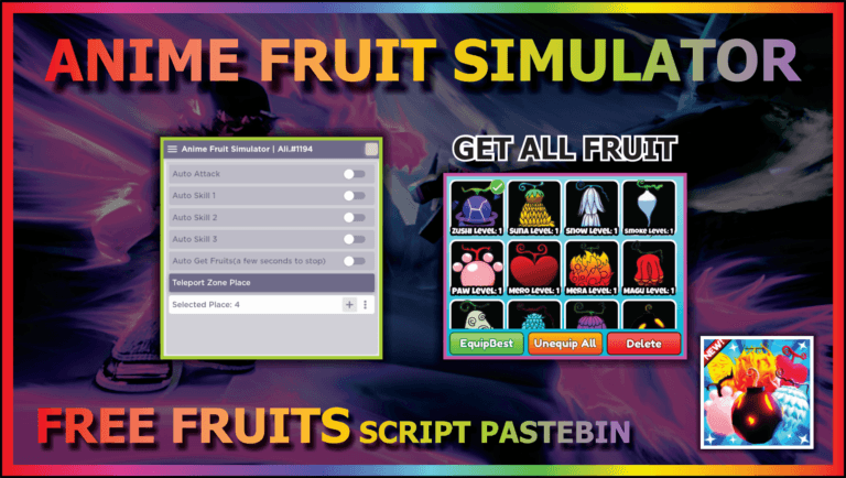 ANIME FRUIT SIMULATOR (GET ALL FRUIT)