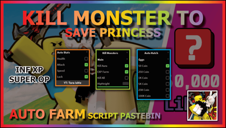 KILL MONSTER TO SAVE PRINCESS