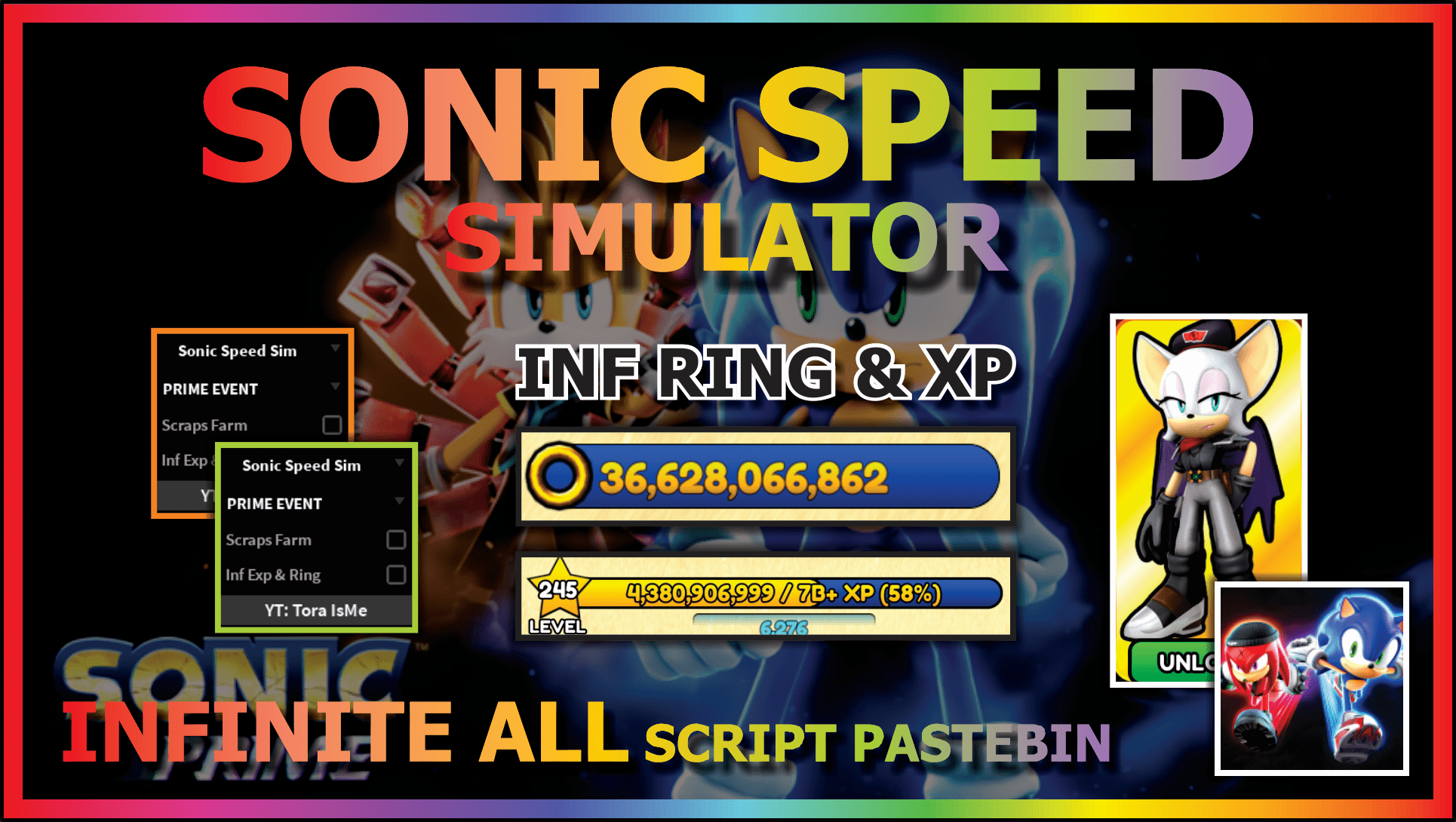 Sonic Speed Simulator Script Pastebin (2023) 